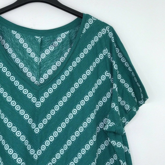 Lands End 3XL Blouse V Neck - Picture 2 of 5